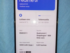 Realme gt 2 128gb 8gb 5g, Puhelimet, Puhelimet ja tarvikkeet, Helsinki, Tori.fi Realme gt 2 128gb 8gb 5g, Puhelimet, Puhelimet ja tarvikkeet, Helsinki, Tori.fi