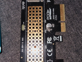 NVME adapteri emolle jossa ei ole NVME paikkaa, Komponentit, Tietokoneet ja lisälaitteet, Oulu, Tori.fi NVME adapteri emolle jossa ei ole NVME paikkaa, Komponentit, Tietokoneet ja lisälaitteet, Oulu, Tori.fi