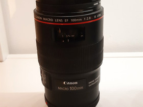 Canon EF 100mm f/2.8L- objektiivi, Objektiivit, Kamerat ja valokuvaus, Tampere, Tori.fi Canon EF 100mm f/2.8L- objektiivi, Objektiivit, Kamerat ja valokuvaus, Tampere, Tori.fi