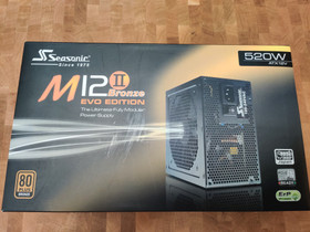 Seasonic M12II Bronze EVO 520W virtalähde/PSU, Komponentit, Tietokoneet ja lisälaitteet, Rovaniemi, Tori.fi Seasonic M12II Bronze EVO 520W virtalähde/PSU, Komponentit, Tietokoneet ja lisälaitteet, Rovaniemi, Tori.fi