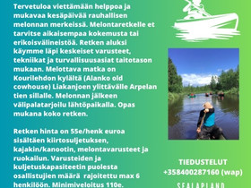 Elämyksiä kaipaaville Torniossa (esim. melonta), Palvelut, Tornio, Tori.fi