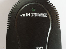 Vatti power inverter 100w 12v/230v, Lisävarusteet ja autotarvikkeet, Auton varaosat ja tarvikkeet, Savitaipale, Tori.fi