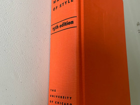 Chicago Manual of Style kirjoitusopas, Oppikirjat, Kirjat ja lehdet, Oulu, Tori.fi