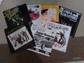 LP levyt 7 kpl, Musiikki CD, DVD ja äänitteet, Musiikki ja soittimet, Rautjärvi, Tori.fi