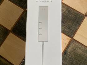 Fuj:tech USB-C ethernet adapteri usb hubilla, Oheislaitteet, Tietokoneet ja lisälaitteet, Inari, Tori.fi Fuj:tech USB-C ethernet adapteri usb hubilla, Oheislaitteet, Tietokoneet ja lisälaitteet, Inari, Tori.fi