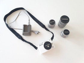 Olympus Pen lite E-PL3 kamera + objektiivit, Kamerat, Kamerat ja valokuvaus, Lahti, Tori.fi Olympus Pen lite E-PL3 kamera + objektiivit, Kamerat, Kamerat ja valokuvaus, Lahti, Tori.fi