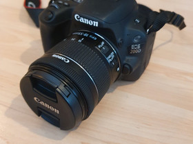Canon 200D järjestelmäkamera, Kamerat, Kamerat ja valokuvaus, Raisio, Tori.fi Canon 200D järjestelmäkamera, Kamerat, Kamerat ja valokuvaus, Raisio, Tori.fi