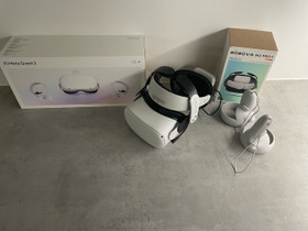 Meta Quest 2 ja päänhihna, Pelikonsolit ja pelaaminen, Viihde-elektroniikka, Kuopio, Tori.fi Meta Quest 2 ja päänhihna, Pelikonsolit ja pelaaminen, Viihde-elektroniikka, Kuopio, Tori.fi