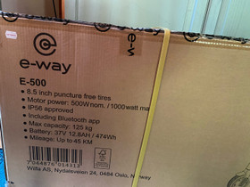 Taitettava uusi sähköpotkulauta E-way E500,tehokas, Muu urheilu ja ulkoilu, Urheilu ja ulkoilu, Rauma, Tori.fi Taitettava uusi sähköpotkulauta E-way E500,tehokas, Muu urheilu ja ulkoilu, Urheilu ja ulkoilu, Rauma, Tori.fi