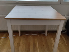 Ikea Lerhamn-pöytä (+ kaksi puista tuolia), Pöydät ja tuolit, Sisustus ja huonekalut, Oulu, Tori.fi