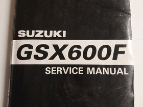 Suzuki GSX600F korjauskirja, Moottoripyörän varaosat ja tarvikkeet, Mototarvikkeet ja varaosat, Tampere, Tori.fi