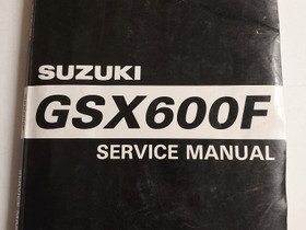 Suzuki GSX600F korjauskirja, Moottoripyörän varaosat ja tarvikkeet, Mototarvikkeet ja varaosat, Tampere, Tori.fi Suzuki GSX600F korjauskirja, Moottoripyörän varaosat ja tarvikkeet, Mototarvikkeet ja varaosat, Tampere, Tori.fi