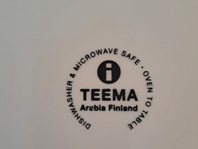 Valkoiset Teema-lautaset 6 kpl (19 cm), Ruokailuastiat ja aterimet, Keittiötarvikkeet ja astiat, Tampere, Tori.fi
