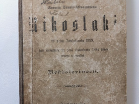 Rikoslaki 1889, Harrastekirjat, Kirjat ja lehdet, Seinäjoki, Tori.fi