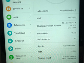 Huawei MatePad, Tabletit, Tietokoneet ja lisälaitteet, Nokia, Tori.fi