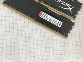 HyperX Fury DDR4 16gb ram 2x8gb, Komponentit, Tietokoneet ja lisälaitteet, Espoo, Tori.fi