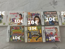 Nintendo DS/3DS pelejä, Pelikonsolit ja pelaaminen, Viihde-elektroniikka, Salo, Tori.fi