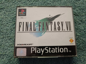 Final Fantasy VII (7) ps1, Pelikonsolit ja pelaaminen, Viihde-elektroniikka, Nokia, Tori.fi Final Fantasy VII (7) ps1, Pelikonsolit ja pelaaminen, Viihde-elektroniikka, Nokia, Tori.fi