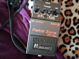 Metal Zone MT-2w Waza Craft kitarapedaali, Muu musiikki ja soittimet, Musiikki ja soittimet, Tampere, Tori.fi Metal Zone MT-2w Waza Craft kitarapedaali, Muu musiikki ja soittimet, Musiikki ja soittimet, Tampere, Tori.fi