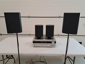 Vahvistin ja 4 kaiutinta, Audio ja musiikkilaitteet, Viihde-elektroniikka, Vaasa, Tori.fi Vahvistin ja 4 kaiutinta, Audio ja musiikkilaitteet, Viihde-elektroniikka, Vaasa, Tori.fi