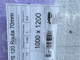 EPS Routa-levyjä (styrox), 70 mm, Eristys ja katot, Rakennustarvikkeet ja työkalut, Tampere, Tori.fi EPS Routa-levyjä (styrox), 70 mm, Eristys ja katot, Rakennustarvikkeet ja työkalut, Tampere, Tori.fi