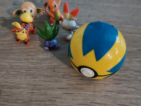 Pokemon pallo + figuureita, Lelut ja pelit, Lastentarvikkeet ja lelut, Kuopio, Tori.fi Pokemon pallo + figuureita, Lelut ja pelit, Lastentarvikkeet ja lelut, Kuopio, Tori.fi