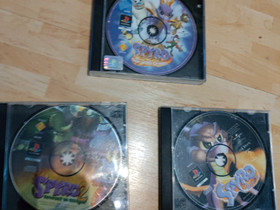 PS1 Spyro The Dragon kokoelma, Pelikonsolit ja pelaaminen, Viihde-elektroniikka, Lahti, Tori.fi PS1 Spyro The Dragon kokoelma, Pelikonsolit ja pelaaminen, Viihde-elektroniikka, Lahti, Tori.fi