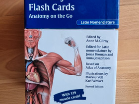 Thieme Natomy Flash Cards Latin Nomenclature, Oppikirjat, Kirjat ja lehdet, Kokemäki, Tori.fi Thieme Natomy Flash Cards Latin Nomenclature, Oppikirjat, Kirjat ja lehdet, Kokemäki, Tori.fi