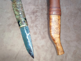 Hiiliteräs puukko, stabiloitu kahva, Metsästystarvikkeet, Metsästys ja kalastus, Porvoo, Tori.fi Hiiliteräs puukko, stabiloitu kahva, Metsästystarvikkeet, Metsästys ja kalastus, Porvoo, Tori.fi