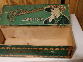 Huhtamäen lakritsi-rasia, Muu keräily, Keräily, Eurajoki, Tori.fi Huhtamäen lakritsi-rasia, Muu keräily, Keräily, Eurajoki, Tori.fi