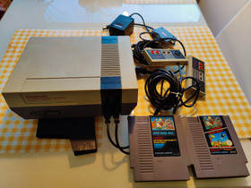 Nintendo NES konsoli, Pelikonsolit ja pelaaminen, Viihde-elektroniikka, Laukaa, Tori.fi