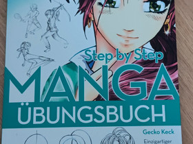 Step by step manga harjoituskirja (saksankielinen), Muut kirjat ja lehdet, Kirjat ja lehdet, Turku, Tori.fi
