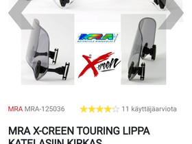 Mra x-creen touring lippa katelasiin kirkas, Moottoripyörän varaosat ja tarvikkeet, Mototarvikkeet ja varaosat, Naantali, Tori.fi