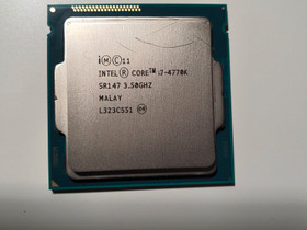 Intel Core i7 4770K prosessori, Komponentit, Tietokoneet ja lisälaitteet, Hollola, Tori.fi Intel Core i7 4770K prosessori, Komponentit, Tietokoneet ja lisälaitteet, Hollola, Tori.fi