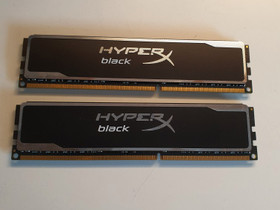 Kingston HyperX Black 1600MHz 16gb kit, Komponentit, Tietokoneet ja lisälaitteet, Hollola, Tori.fi Kingston HyperX Black 1600MHz 16gb kit, Komponentit, Tietokoneet ja lisälaitteet, Hollola, Tori.fi