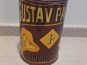 Gustav Paulig kahvipurkki, Hyllyt ja säilytys, Sisustus ja huonekalut, Vaasa, Tori.fi
