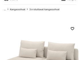 Söderhamn sohva, Sohvat ja nojatuolit, Sisustus ja huonekalut, Oulu, Tori.fi Söderhamn sohva, Sohvat ja nojatuolit, Sisustus ja huonekalut, Oulu, Tori.fi