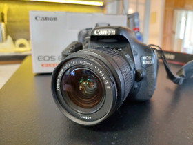 Canon 600D ja 18-55 IS II putki, Kamerat, Kamerat ja valokuvaus, Tyrnävä, Tori.fi