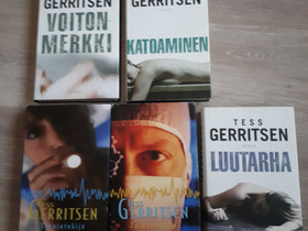 Tess Gerritsen kirjapaketti, Kaunokirjallisuus, Kirjat ja lehdet, Masku, Tori.fi Tess Gerritsen kirjapaketti, Kaunokirjallisuus, Kirjat ja lehdet, Masku, Tori.fi
