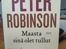 Maasta sinä olet tullut - Peter Robinson (2021), Muut kirjat ja lehdet, Kirjat ja lehdet, Kerava, Tori.fi