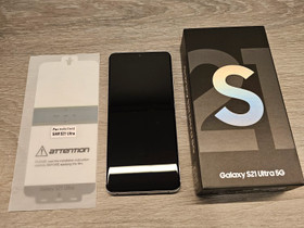 Samsung S21 Ultra 256GB Silver, Puhelimet, Puhelimet ja tarvikkeet, Oulu, Tori.fi
