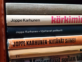 Joppe Karhunen tuotantoa, Kaunokirjallisuus, Kirjat ja lehdet, Helsinki, Tori.fi