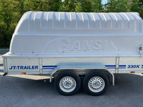 Peräkärry JT-trailer 330 K max. 750kg, Peräkärryt ja trailerit, Auton varaosat ja tarvikkeet, Porvoo, Tori.fi