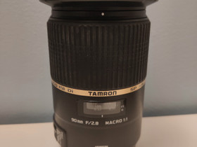 Tamron SP 90mm f/2.8 macro 1:1 VC (Canon EF), Objektiivit, Kamerat ja valokuvaus, Espoo, Tori.fi