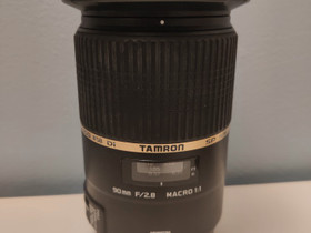 Tamron SP 90mm f/2.8 macro 1:1 VC (Canon EF), Objektiivit, Kamerat ja valokuvaus, Espoo, Tori.fi Tamron SP 90mm f/2.8 macro 1:1 VC (Canon EF), Objektiivit, Kamerat ja valokuvaus, Espoo, Tori.fi
