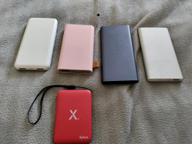 Power banks 5 kpl, Puhelintarvikkeet, Puhelimet ja tarvikkeet, Helsinki, Tori.fi Power banks 5 kpl, Puhelintarvikkeet, Puhelimet ja tarvikkeet, Helsinki, Tori.fi