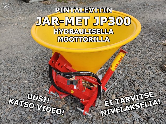 Jar-Met JP300 viska hydraulimoottorilla - VIDEO 1