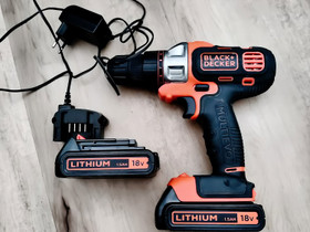 Black + Decker porakone, Työkalut, tikkaat ja laitteet, Rakennustarvikkeet ja työkalut, Kuopio, Tori.fi Black + Decker porakone, Työkalut, tikkaat ja laitteet, Rakennustarvikkeet ja työkalut, Kuopio, Tori.fi