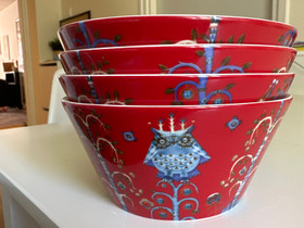 Iittala Taika punaiset syvät kulhot, Ruokailuastiat ja aterimet, Keittiötarvikkeet ja astiat, Hämeenlinna, Tori.fi Iittala Taika punaiset syvät kulhot, Ruokailuastiat ja aterimet, Keittiötarvikkeet ja astiat, Hämeenlinna, Tori.fi