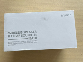 Iriver wireless speaker, Muu musiikki ja soittimet, Musiikki ja soittimet, Turku, Tori.fi Iriver wireless speaker, Muu musiikki ja soittimet, Musiikki ja soittimet, Turku, Tori.fi